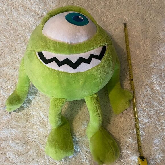 Disney Pixar Monsters Inc Mike Wazowski Plush Stuffed Animal X-Large - Picture 2 of 5